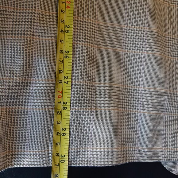 ARNOLD BRANT SZ 40R Plaid Men's Sport Jacket Beige - Picture 14 of 14